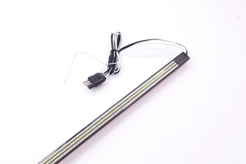 RS120060 – RACESPORT LT Tailgate Light - LED, 60 Inch Light Bar Clear Lens Red Brake/ Red Running/ White Reverse/ Amb...